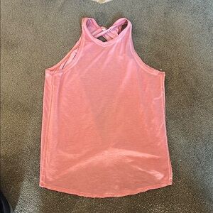 Lululemon Pink Sleeveless open back Women's Top, size 6